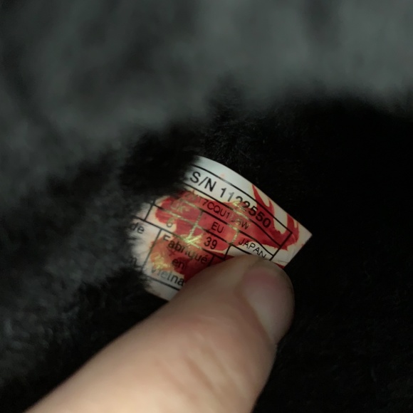 UGG Black Fluffy Slippers - Picture 9 of 12